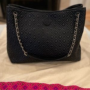 Marion Quilted Leather Tory Burch Tote
